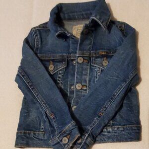 Polo Ralph Lauren  jean jacket, size 2Y